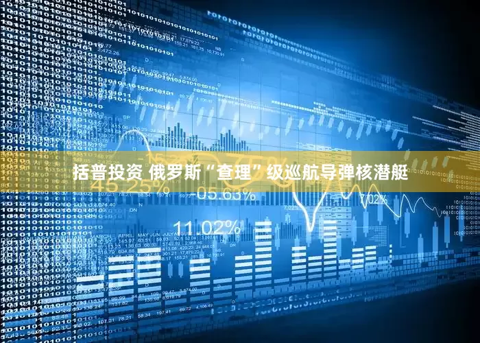 括普投资 俄罗斯“查理”级巡航导弹核潜艇